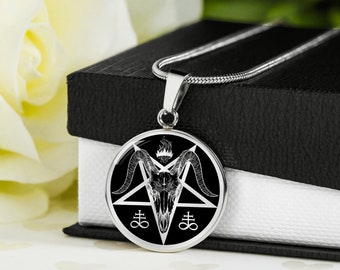 PENTAGRAM KETTING, Pentagram sieraden, Ster ketting, Pentagram ketting, Wicca sieraden, spirituele ketting, gotische ketting