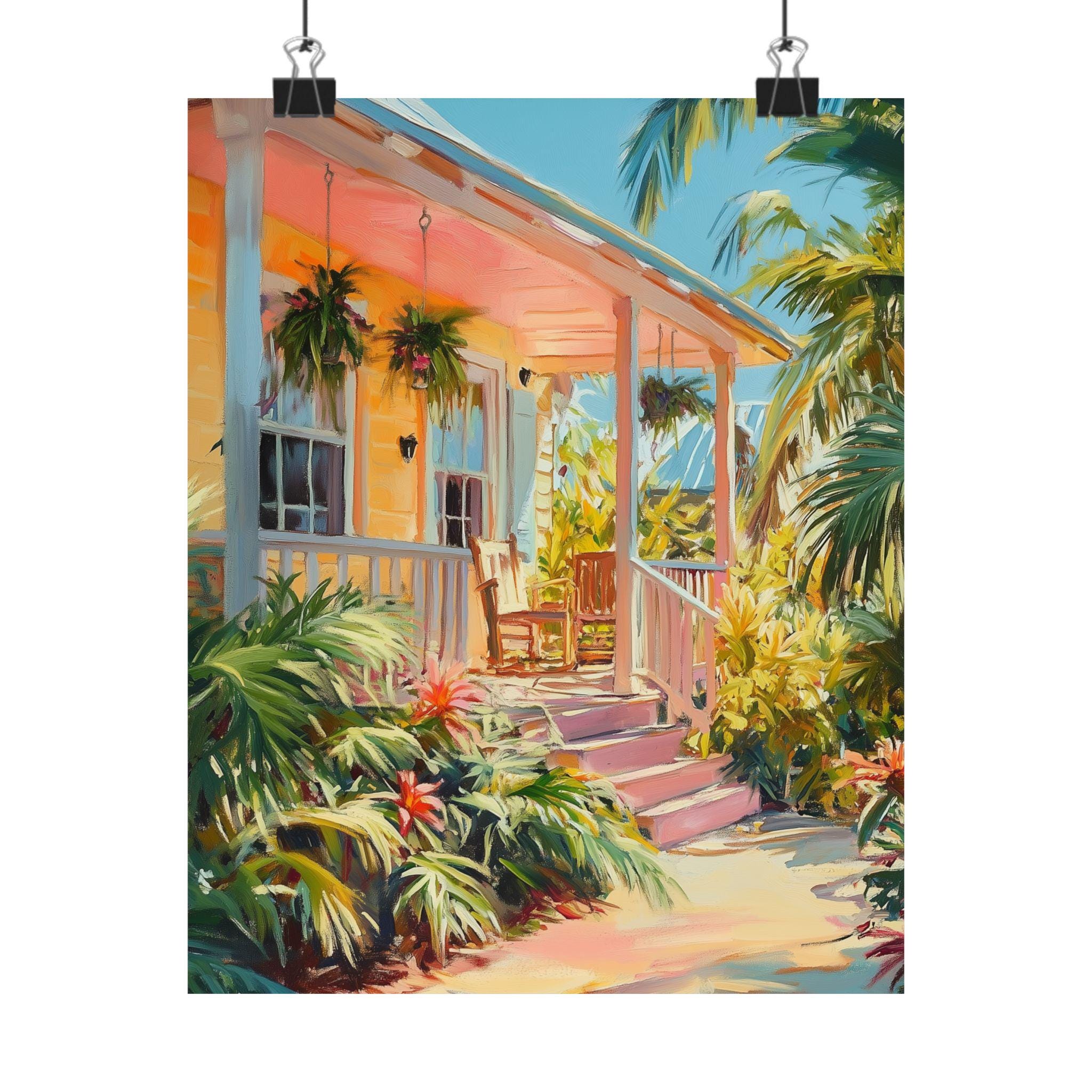 Affiche De Voyage Vintage Floride - Décoration Murale - Reproduction - 1767