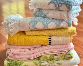 Vintage Towel Sets, Mix & Match