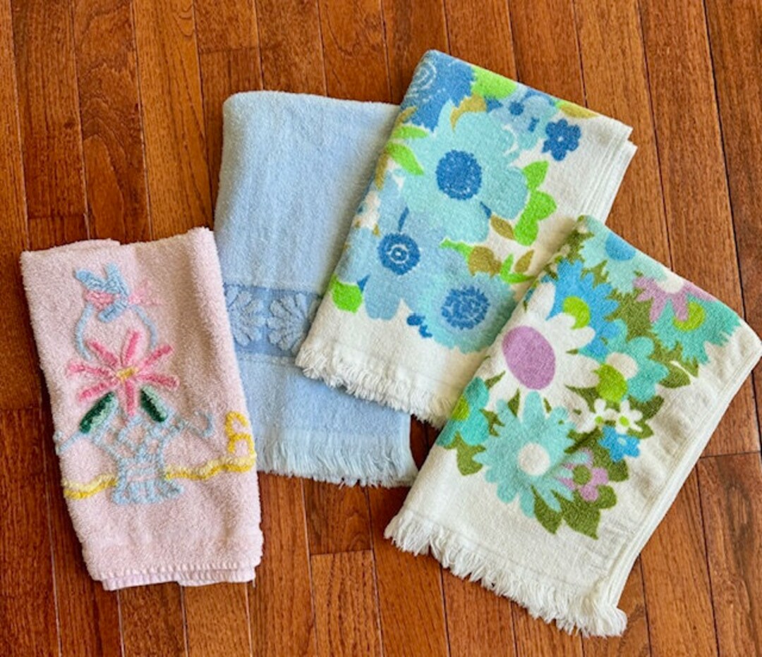 Vintage Hand Towels - Etsy