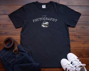 Photography Era T-Shirt, Comfort Colors Garment-Dyed, Soft Cotton Tee