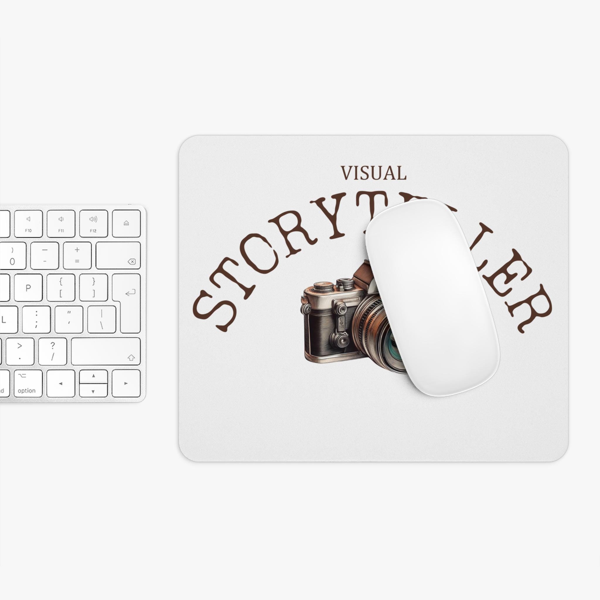 Visual Storyteller Mouse Pad, Photographer Gift, Photography Desk Mat ...