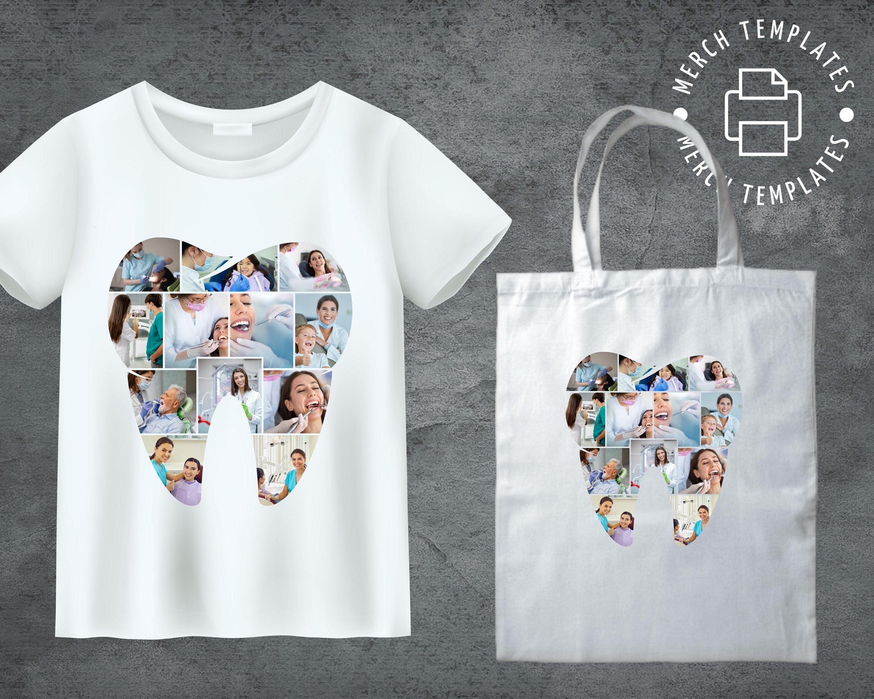 Dentist Gift | Picture Collage Tooth Template | Gridart | Image Collage ...