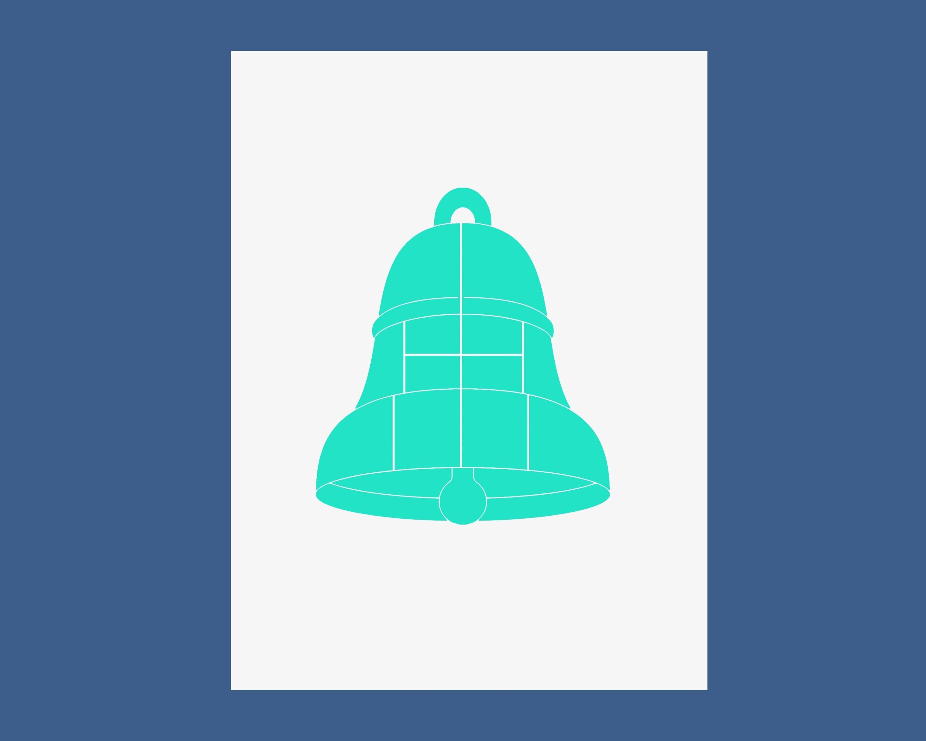Picture Collage Bell Shape Template | Gridart Canva | Image Collage ...