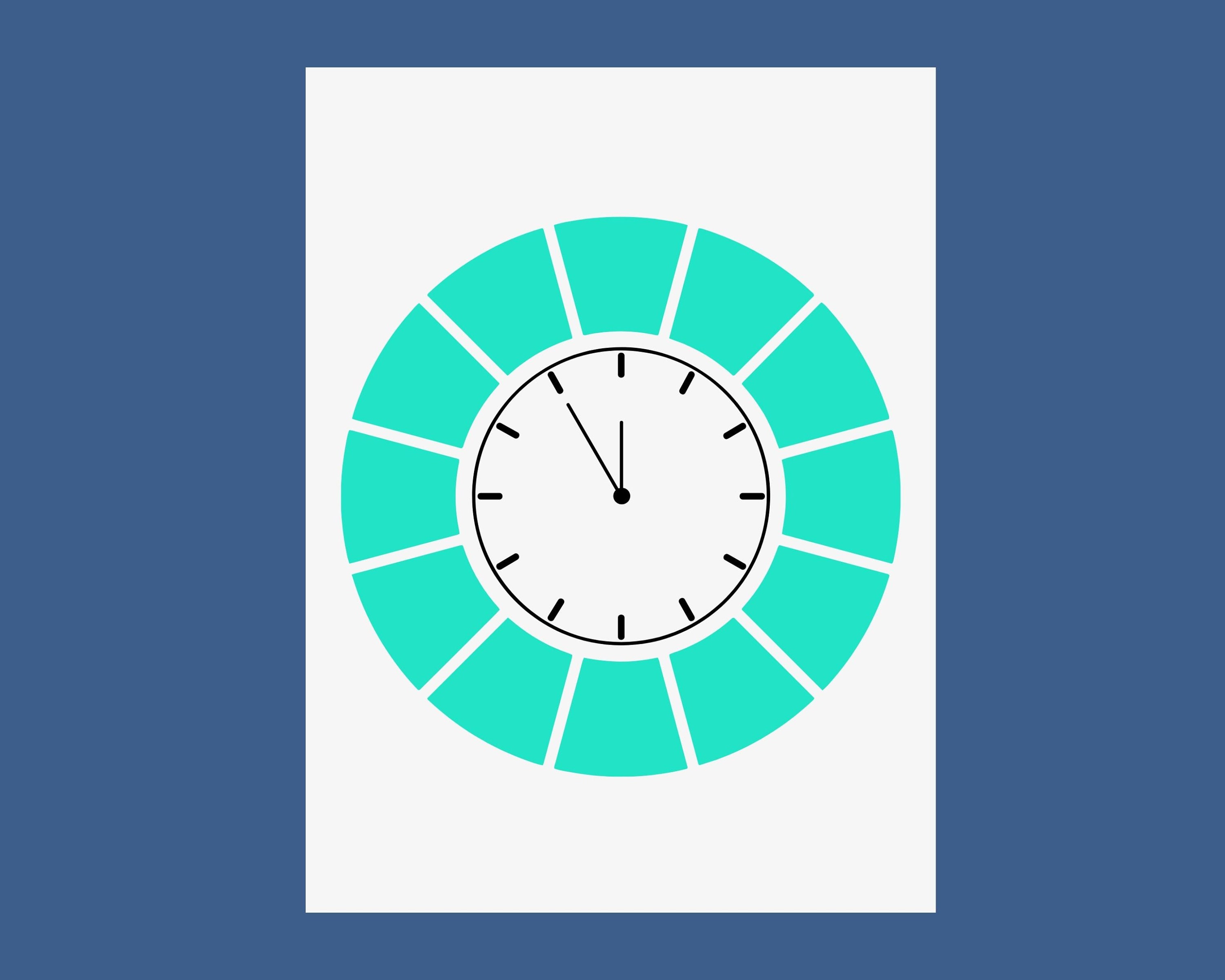 Picture Collage Clock Template Gridart Canva Image Collage Pic Stitch