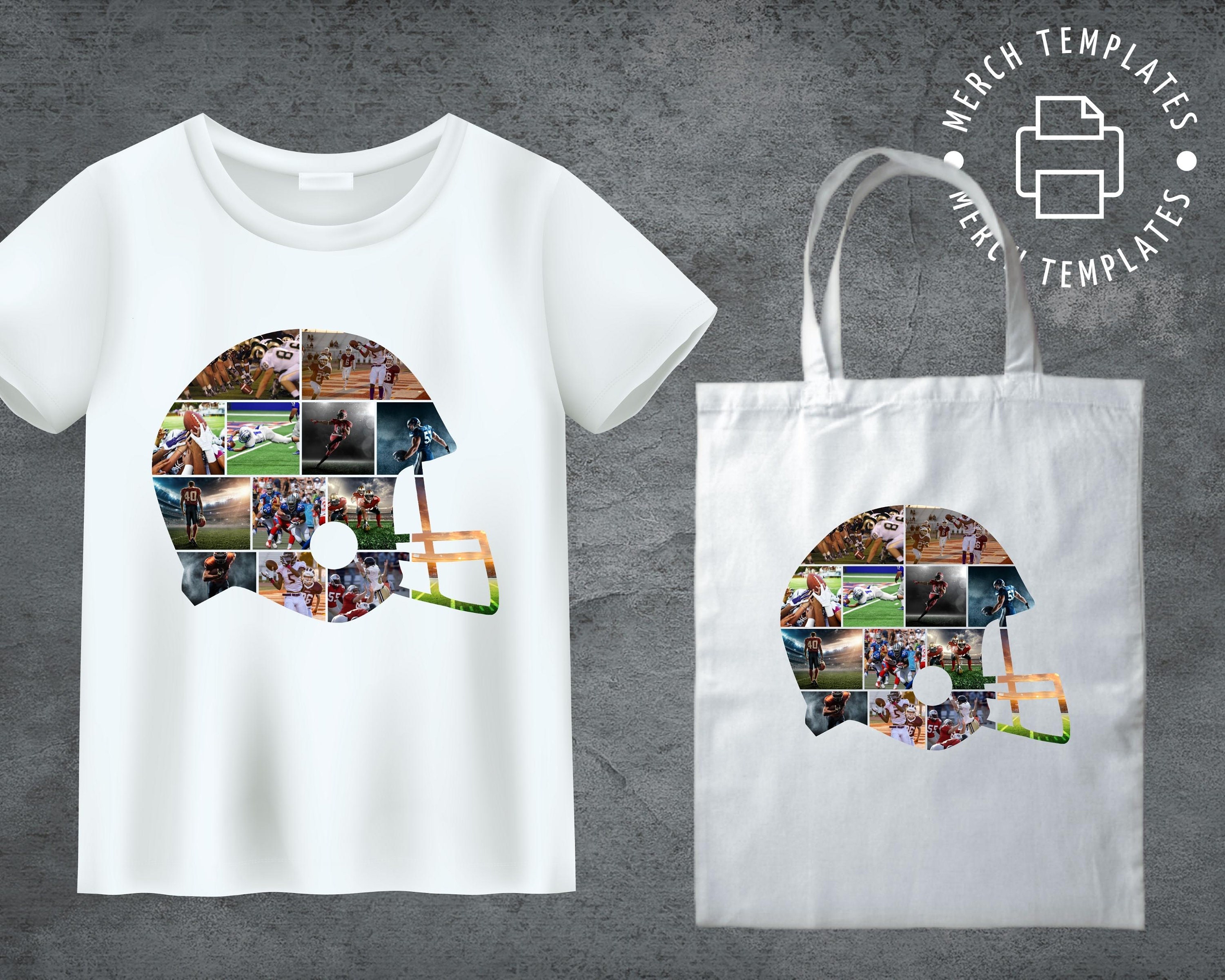 Football Gift Collage Template Editable Collage for Football Fans Gifts ...
