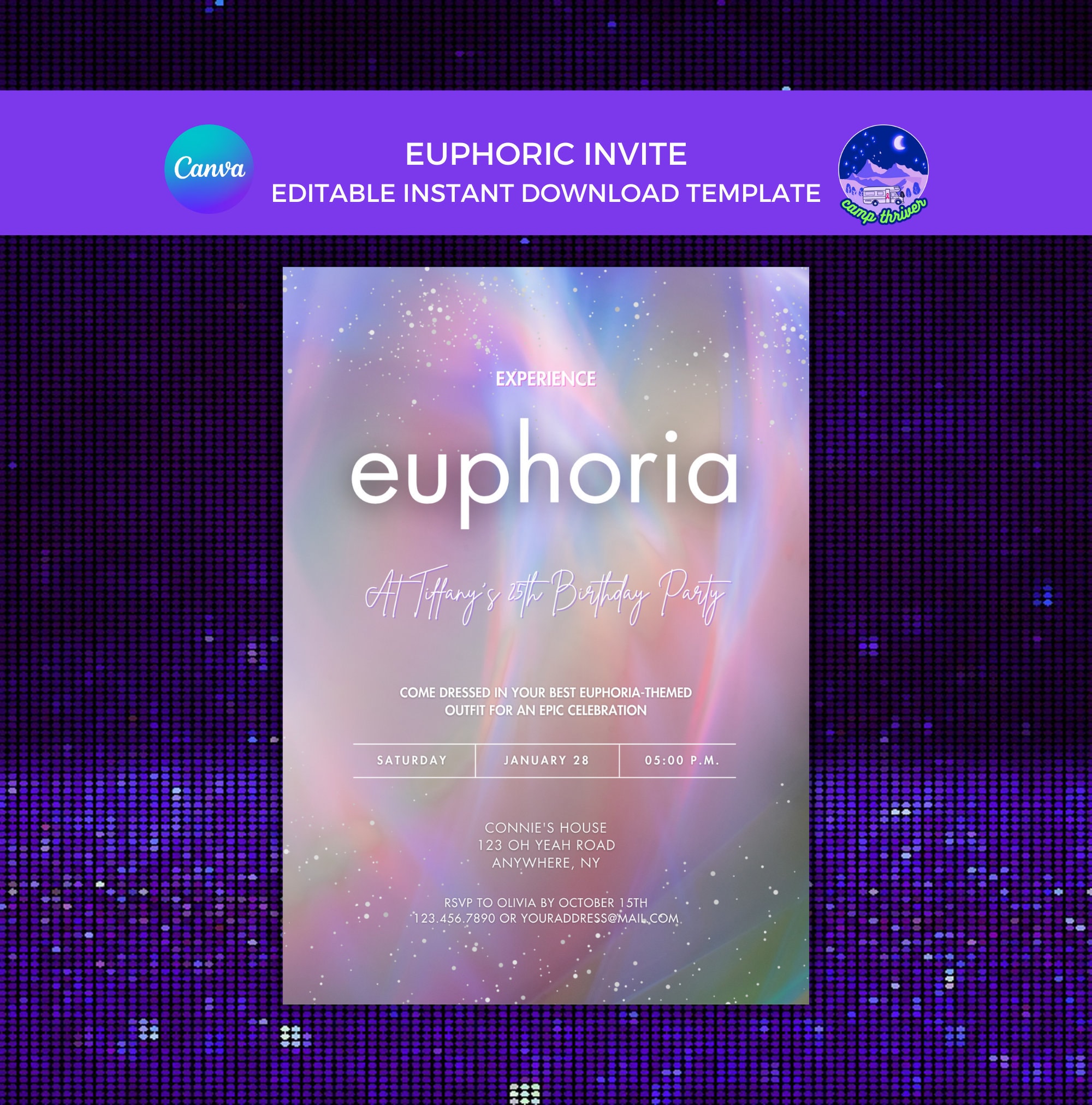 Euphoria invitation México