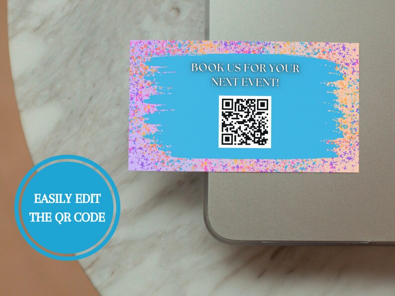 Face Paint Business Card Face Painting Business Card Face Etsy