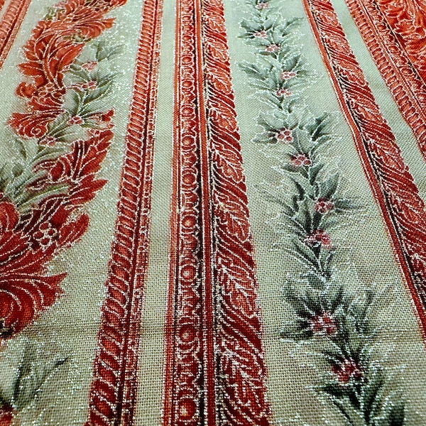 Shimmering Christmas Fabric