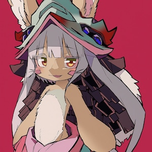 Nanachi Fine Art Print // Made in Abyss Poster // Wall Art