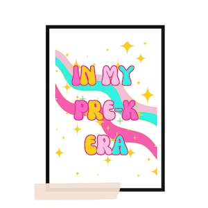 In My Grade Level Era | Classroom Posters | Classroom | Classroom Decor