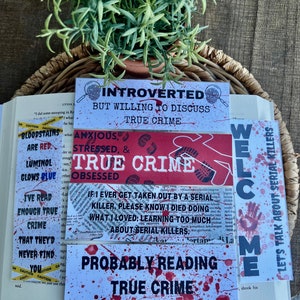 True Crime Bookmarks | True Crime Junkie