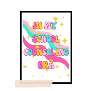 In My School Counseling Era | Classroom Posters | Classroom | Classroom Decor