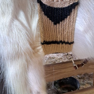 Made to Order Mohair Cinch: Diamonds & Bars