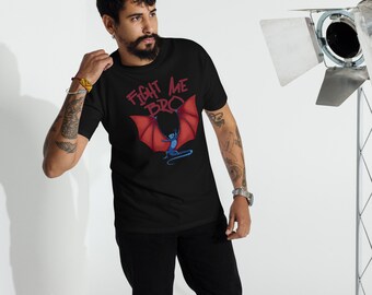 The Martyr Series Sparkie Fight Me Bro Men’s premium heavyweight tee