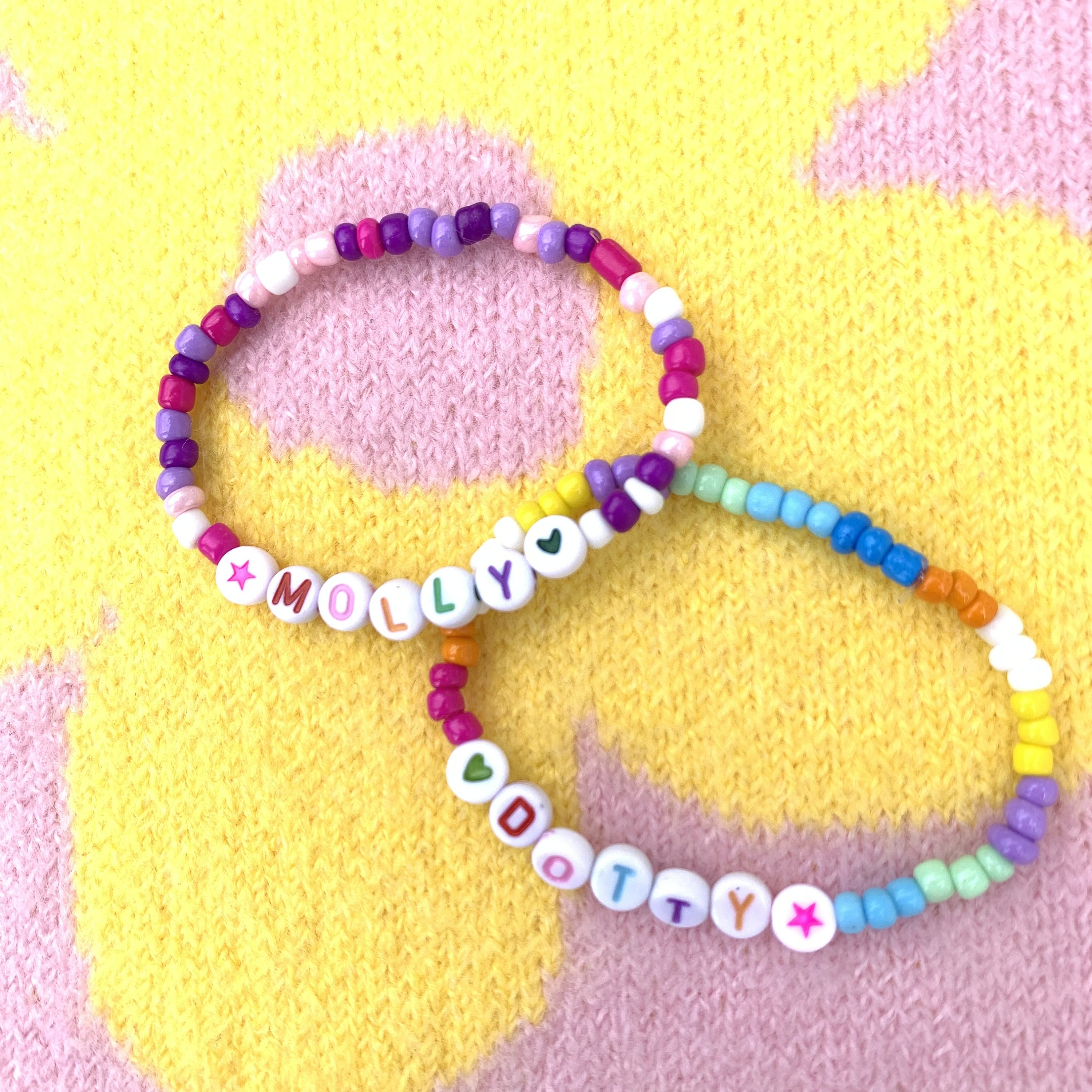 Make Your Own Bracelet Kit Personalised Handmade Party Bag Etsy