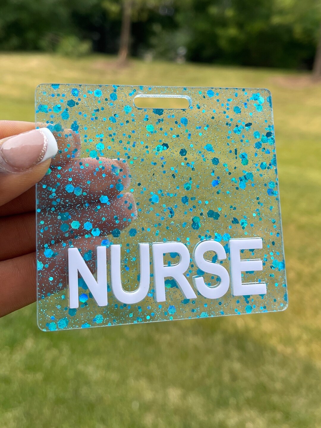 Sparkling Badge Buddy for Healthcare Workers - Etsy