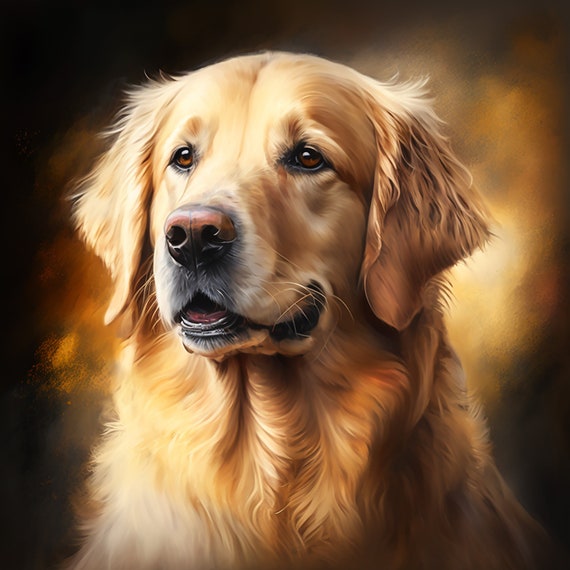 Etsy golden retriever discount