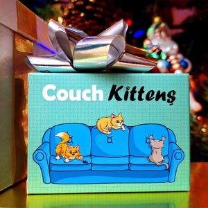 Couch Kittens Card Game - Quick and Easy 2 Player Game - Gift for Cat Lovers image 8
