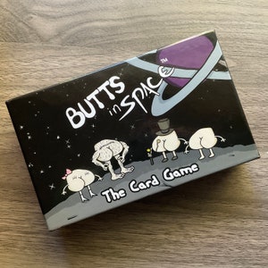 Butts in Space: The Card Game - Fun Family Game for All Ages