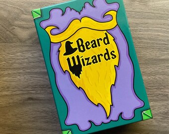 Beard Wizards Card Game for 2-5 Players