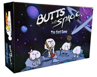 Butts in Space: The Card Game - Fun Family Game for All Ages