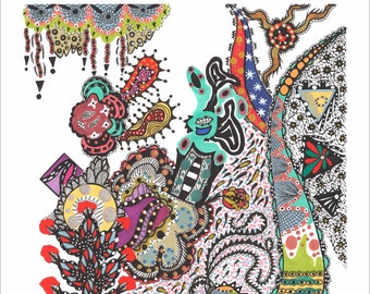 Dream-3 (A4) — Impresión artística giclée firmada