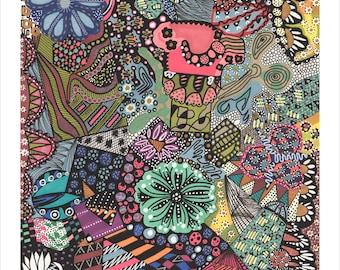Cultivo (A4) — Impresión Giclée de arte firmada