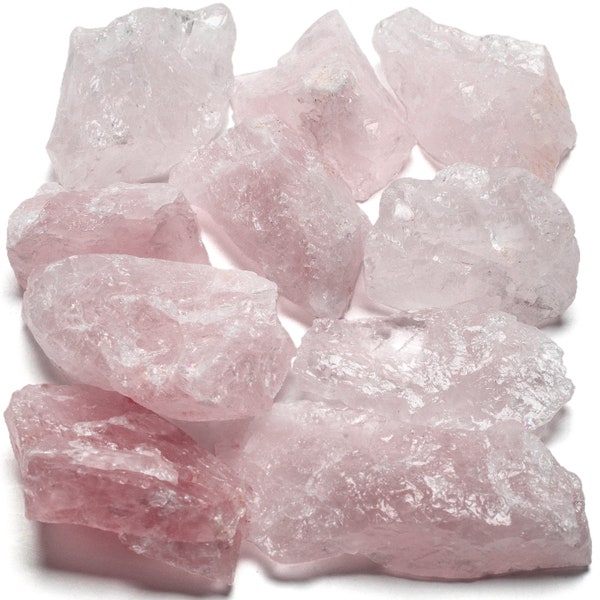 Rough Rose Quartz (10 Stone Bundle)