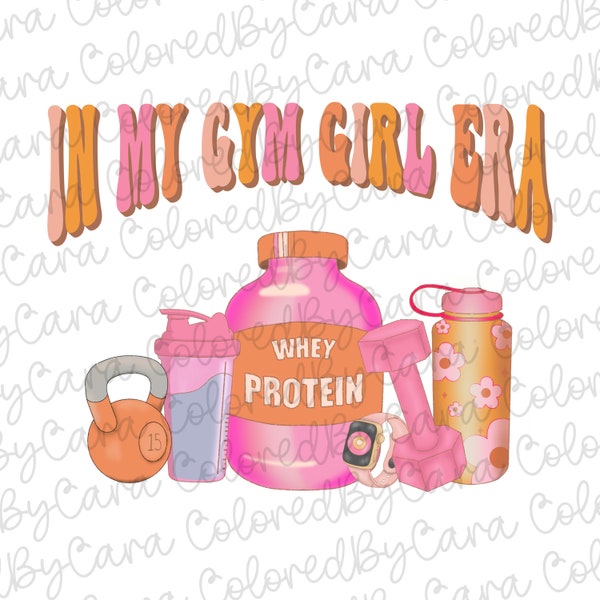 In my gym girl era png/ gym girl png/ in my era png/ weight lifting png/ hot mom club png/ barbell png/ gym png/ fitness png/ gym girl era
