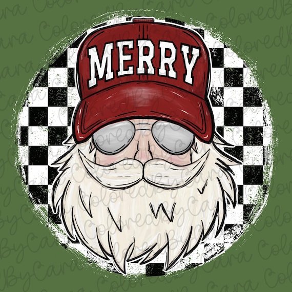 Santa Kids Ball Caps Christmas Santa Claus Baseball Cap Adjustable