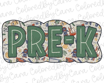 pre-k PNG/ boy back to school png/ elementary png/ school png/ school dtf design/ viral school png/ preschool png/ boys pre-k png