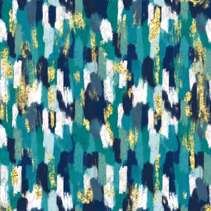 Marinblå och blågrön penseldrag sömlösa mönster/digitalt papper/penseldrag/färgglatt/sömlöst digitalt papper/färgglada penseldrag digitalt papper