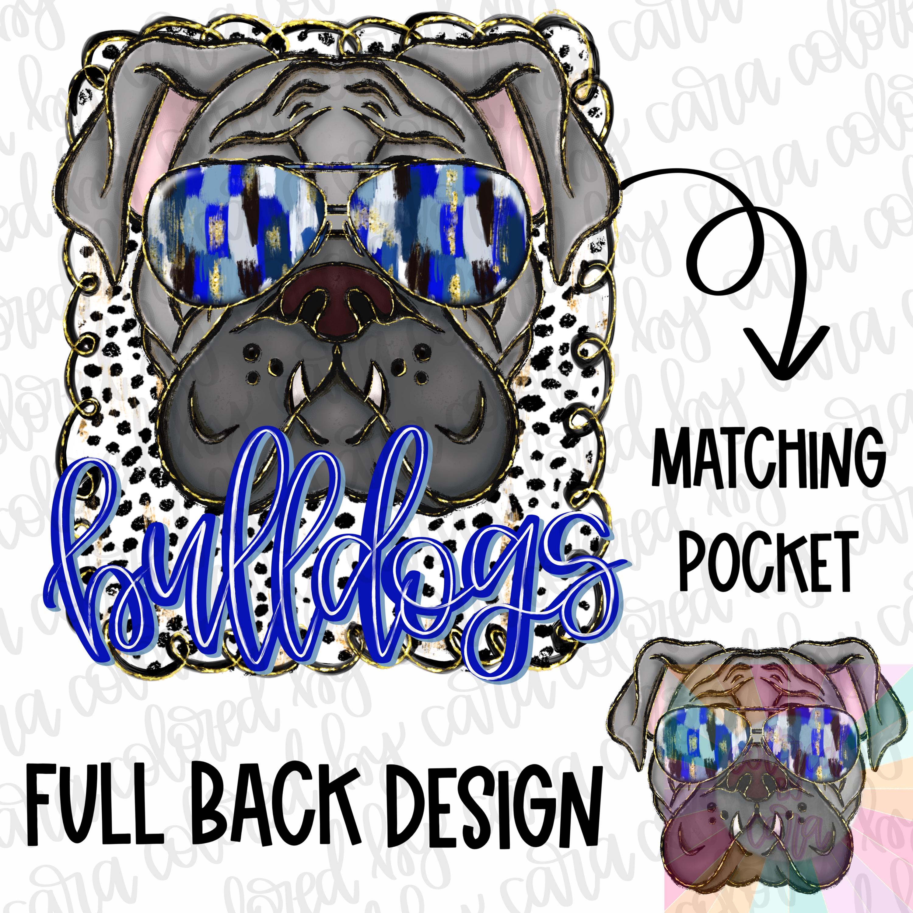 Bulldogs preppy mascot coquette png girls preppy grey bulldogs design dtf royal blue bulldogs png bulldogs mascot preppy png