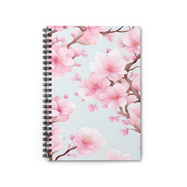 Cherry Blossom Notebook - Etsy