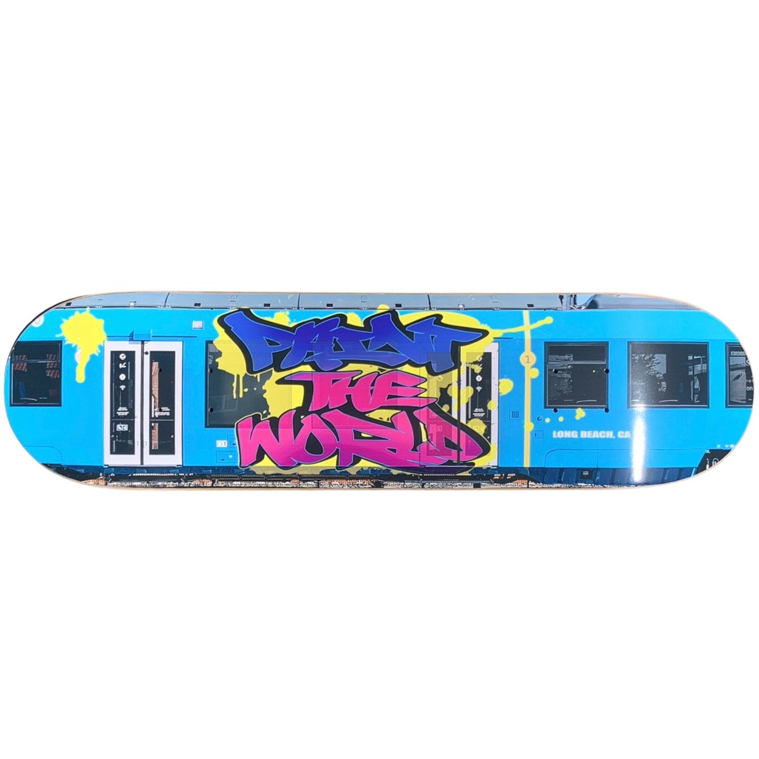 Graffiti Train Deck - Etsy