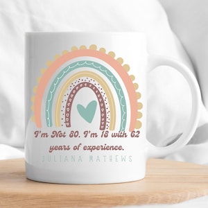 80th Birthday Gift For Women | Personalized 80th Birthday Mug | Happy 80th | From Granddad | 1944