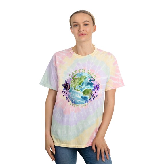earth day tie dye shirt
