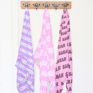 Custom Name Nursery Blanket For Newborn, Personalized Baby Blanket Boy,  Swaddle Gift Purple Bedding, Baby Named Blanket, Baby Blanket