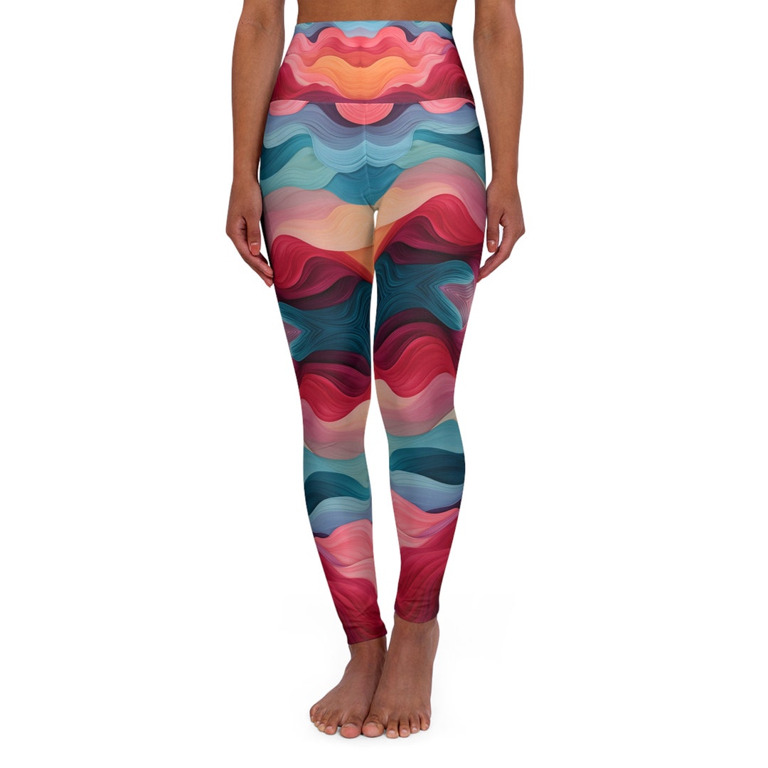 Watercolour Yoga Legging main image 1