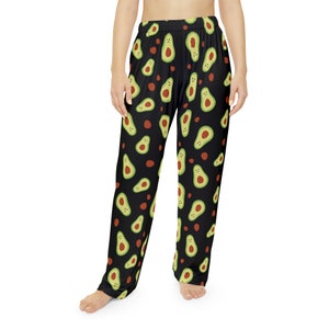 Rue21 Lavender Avocado Print Plush Pajama Pants