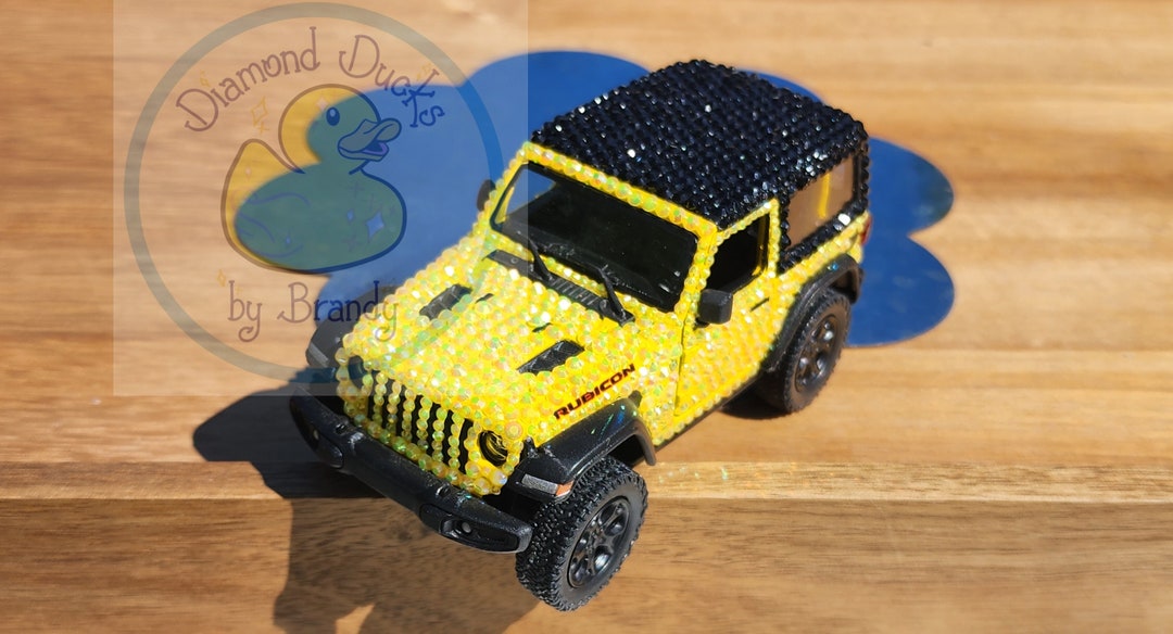 Yellowstone Yellow Rhinestone Jeep Duck Duck Jeep Diamond Etsy