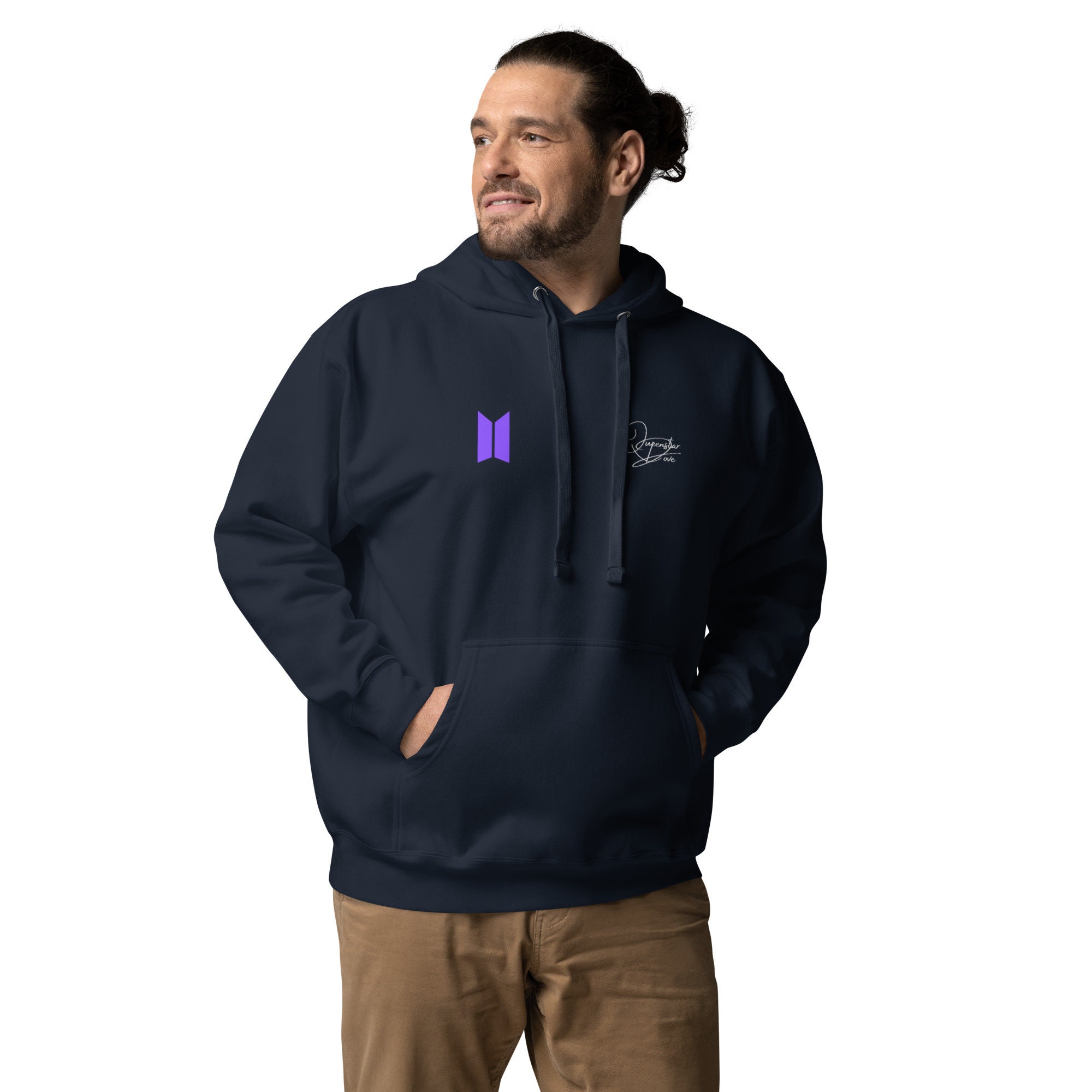 BTS Quote Hoodie Jhope BTS Purple Hoodie Etsy UK