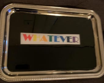 Bandeja de metal personalizada