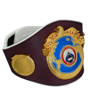WBO Boxing Belt Replica World Boxing Oganization Championship Adult Size Hand made item