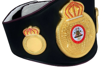 Cintura da campione del mondo di boxe WBA: taglia unica per adulti, design 3D