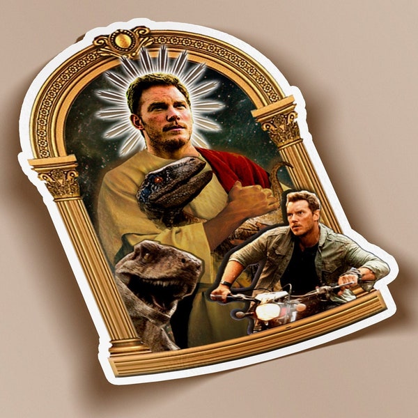 Saint Chris Pratt Sticker - BOGO - Buy One Get One Free