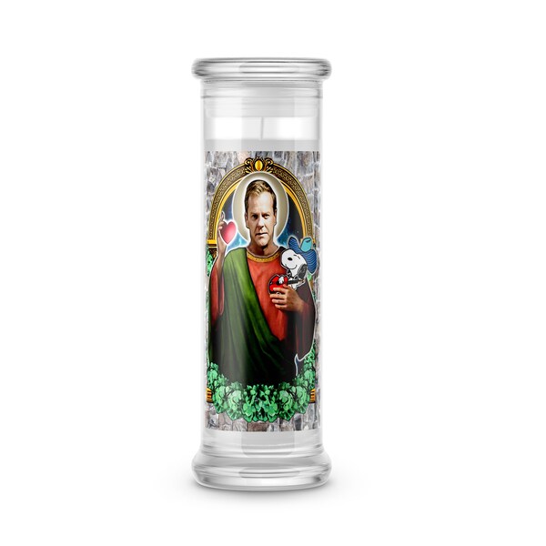 Saint Kiefer Sutherland Candle Kiefer Sutherland Candle