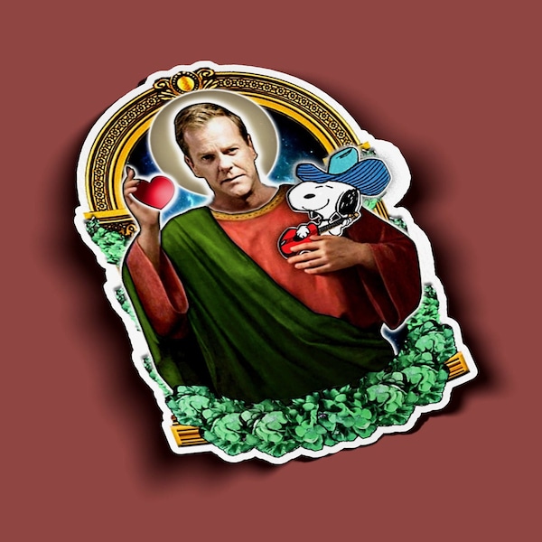 Saint Kiefer Sutherland Sticker - BOGO - Buy One Get One Free