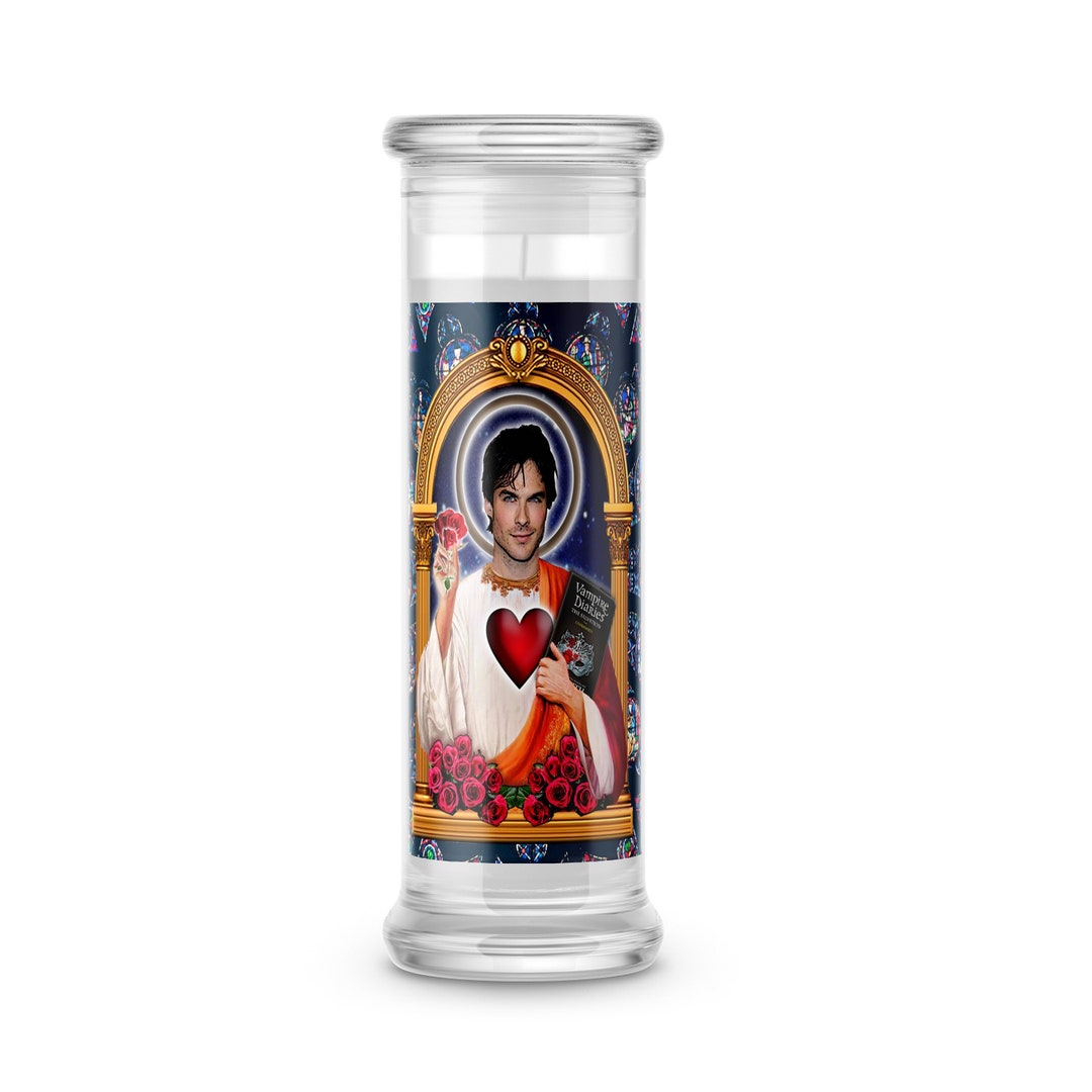 Ian Somerhalder Candle Saint Ian Somerhalder Prayer Candle Etsy